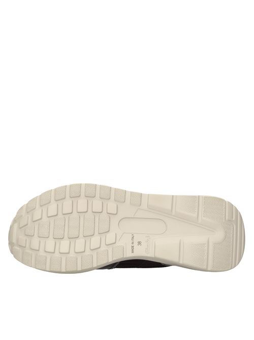 Sneakers in pelle e camoscio ANDIAFORA | SPIKE DREAMERNERO